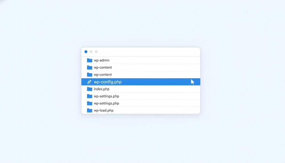 ویرایش فایل wp-config.php برای پاک کردن خطای php در وردپرس