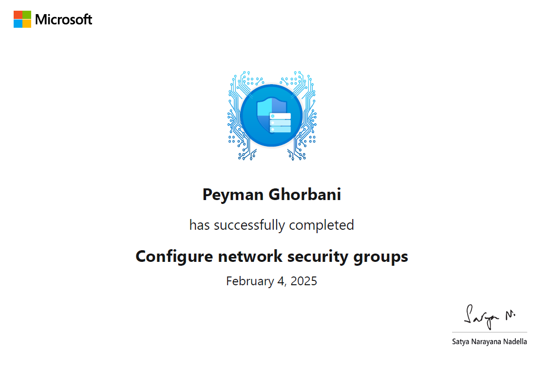 Configure network security groups