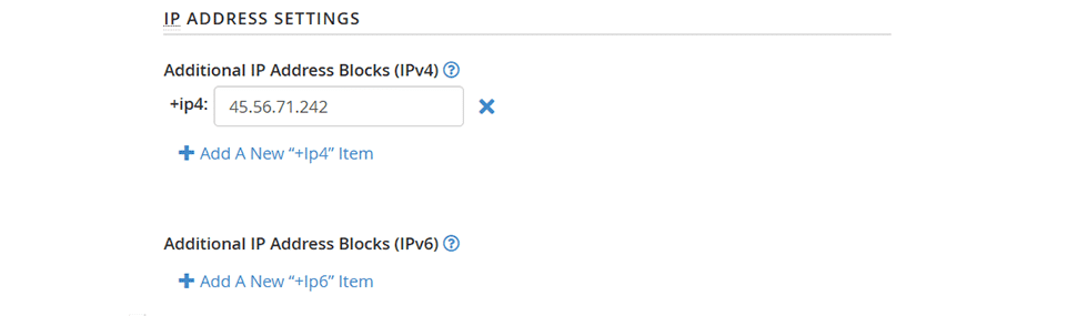 SPF Record IP Address Settings